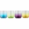 Food Network™ Drinkware & Glassware*Food Network Anja 4-Pc. Ombre Double Old-Fashioned Glass Set