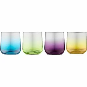 Food Network™ Drinkware & Glassware*Food Network Anja 4-Pc. Ombre Double Old-Fashioned Glass Set