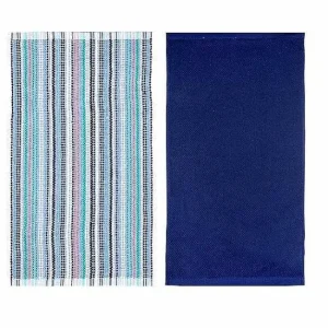 Food Network™ Kitchen Linens*Food Network Awning Stripe Kitchen Towel 2-Pk.