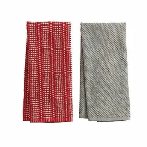 Food Network™ Kitchen Linens*Food Network Awning Stripe Kitchen Towel 2-Pk.