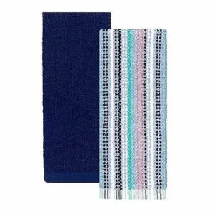 Food Network™ Kitchen Linens*Food Network Awning Stripe Kitchen Towel 2-Pk.