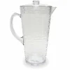 Food Network™ Dinnerware & Serveware*Food Network Clear Textured Acrylic Pitcher With Lid