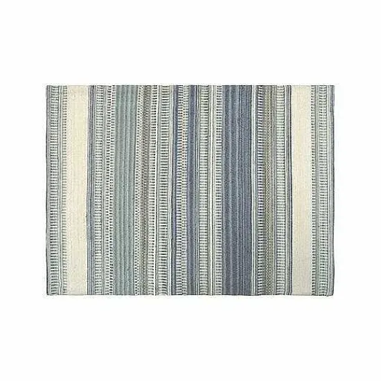 Food Network™ Table Linens*Food Network Cool Colors Woven Stripe Placemat 4-Pk.