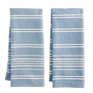 Food Network™ Kitchen Linens*Food Network Dobby Stripe Kitchen Towel 2-Pk.