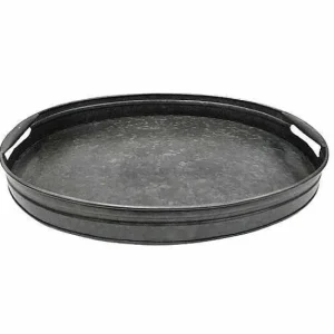 Food Network™ Dinnerware & Serveware*Food Network Galvanized Metal Serving Tray