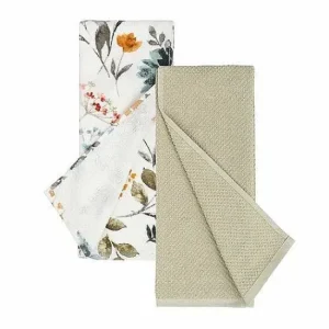 Food Network™ Kitchen Linens*Food Network Growing Roots Floral Kitchen Towel 2-Pk.