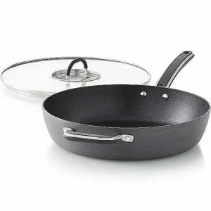 Food Network™ Cookware & Bakeware*Food Network 12-In. Hard-Anodized Nonstick Space Saving Saute Pan With Lid