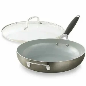 Food Network™ Cookware & Bakeware*Food Network 12-In. Saute Pan With Lid