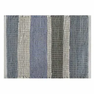 Food Network™ Table Linens*Food Network Neutral Warm Chindi Stripe Placemat