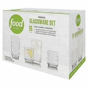 Food Network™ Drinkware & Glassware*Food Network Pascal 16-Pc. Beverage Set