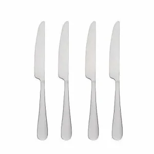 Food Network™ Flatware*Food Network 4-Pc. Classic Silver Dinner Knife Set