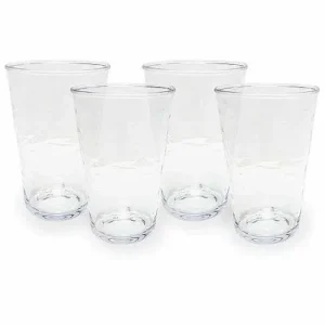 Food Network™ Drinkware & Glassware*Food Network 4-Pc. Clear Textured Acrylic Highball Glass Set