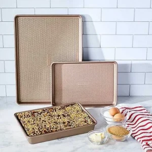 Food Network™ Cookware & Bakeware*Food Network 3-Pc. Essential Textured Bakeware Set