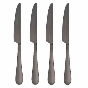 Food Network™ Flatware*Food Network 4-Pc. Flat Iron Dinner Knife Set