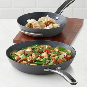 Food Network™ Cookware & Bakeware*Food Network 2-Pc. Hard-Anodized Skillet Set