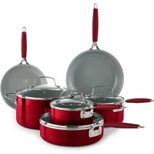 Food Network™ Cookware & Bakeware*Food Network 10-Pc. Nonstick Ceramic Cookware Set