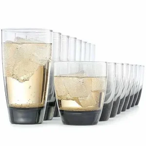 Food Network™ Drinkware & Glassware*Food Network 16-Pc. Smoke Glassware Set