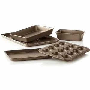 Food Network™ Cookware & Bakeware*Food Network 5-Pc. Textured Performance Series Nonstick Bakeware Set