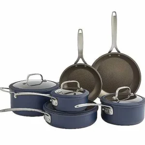 Food Network™ Cookware & Bakeware*Food Network 10-Pc. Textured Titanium Nonstick Cookware Set