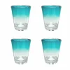 Food Network™ Drinkware & Glassware*Food Network 4-Pc. Turquoise Ombre Acrylic Double Old-Fashioned Glass Set