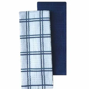 Food Network™ Kitchen Linens*Food Network Plaid Kitchen Towel 2-Pack