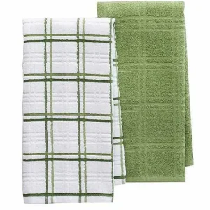 Food Network™ Kitchen Linens*Food Network Plaid Kitchen Towel 2-Pack