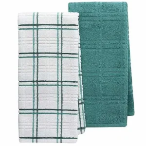 Food Network™ Kitchen Linens*Food Network Plaid Kitchen Towel 2-Pack