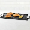 Food Network™ Cookware & Bakeware*Food Network Pre-Seasoned Cast-Iron Reversible Grill