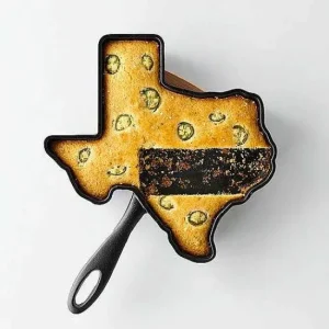 Food Network™ Cookware & Bakeware*Food Network Pre-Seasoned Cast-Iron Texas Skillet