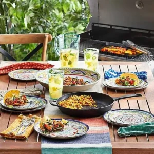 Food Network™ Cookware & Bakeware*Food Network Pre-Seasoned Cast-Iron Reversible Grill