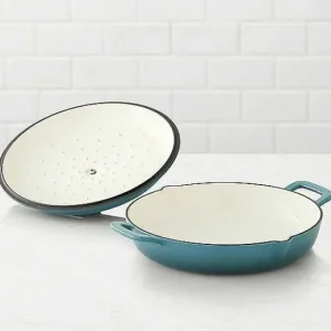 Food Network™ Cookware & Bakeware*Food Network 3.5-Qt. Enameled Cast-Iron Braiser With Lid