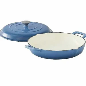 Food Network™ Cookware & Bakeware*Food Network 3.5-Qt. Enameled Cast-Iron Braiser With Lid