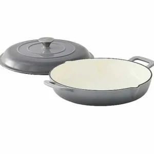 Food Network™ Cookware & Bakeware*Food Network 3.5-Qt. Enameled Cast-Iron Braiser With Lid