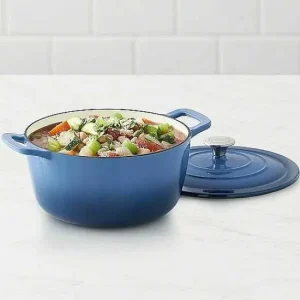 Food Network™ Cookware & Bakeware*Food Network 3.5-Qt. Ombre Enameled Cast-Iron Dutch Oven