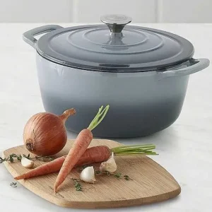 Food Network™ Cookware & Bakeware*Food Network 7-Qt. Ombre Enameled Cast-Iron Dutch Oven