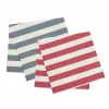 Food Network™ Kitchen Linens*Food Network Red & Blue Stripe Flour Sack Kitchen Towel 2-Pk.