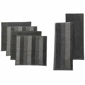 Food Network™ Kitchen Linens*Food Network Striped Kitchen Towel & Dishcloth Multi-Pack