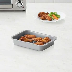 Food Network™ Cookware & Bakeware*Food Network Toaster Oven Cake Pan & Rack Set