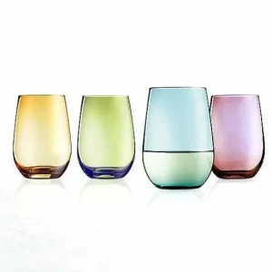 Food Network™ Drinkware & Glassware*Food Network Tuscana 4-Pc. Stemless Wine Glass Set