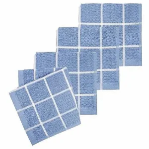 Food Network™ Kitchen Linens*Food Network® Windowpane Grid Dishcloth 4-Pk.